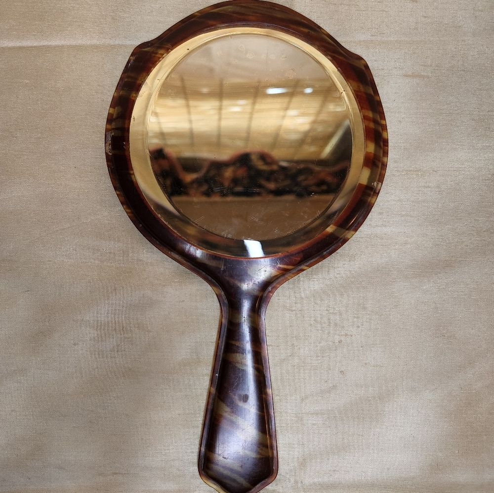 Antique Hand Held Mirror